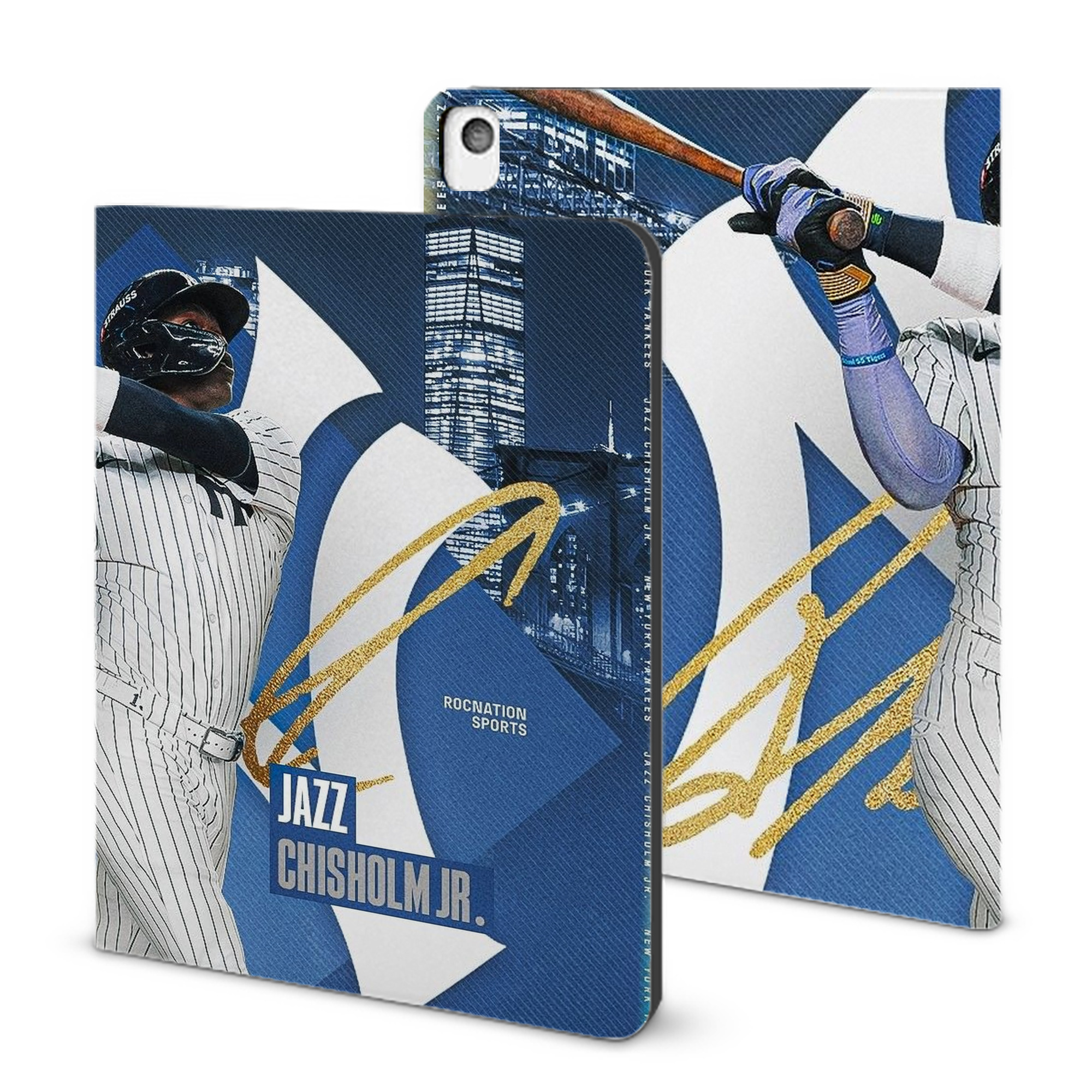 Jazz Chisholm Jr. 36 IPad Book-Style Case With Pencil Slot – Slim PU & TPU Cover – Full Protection, Precise Fit, Water & Scratch Resistant